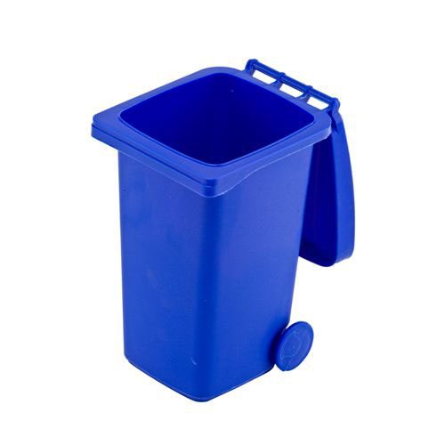 כוס לעטים בצורת פח אשפה עם לוגו חברה