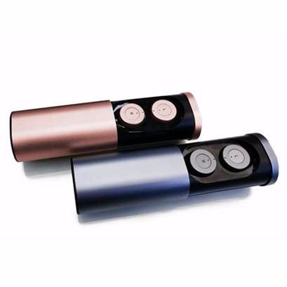 מתנות יוקרתיות זוג אוזניות כפתור BLUETOOTH ללא כבלים