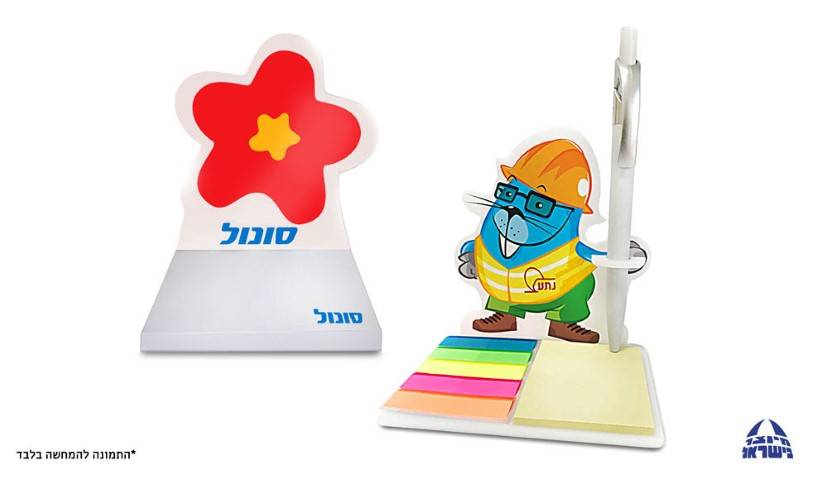 ממו שולחני בעיצוב אישי לפי לוגו