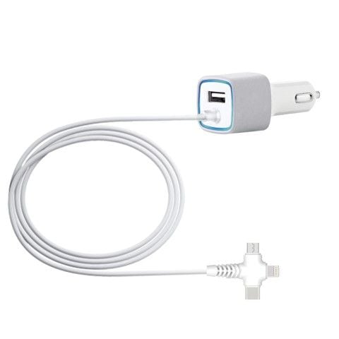 מטען USB ממותג למכשירים ניידים ברכב